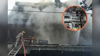 Lucknow Fire: बेटे की आखिरी पुकार..पापा, आग लग गयी है, बचा लीजिये…